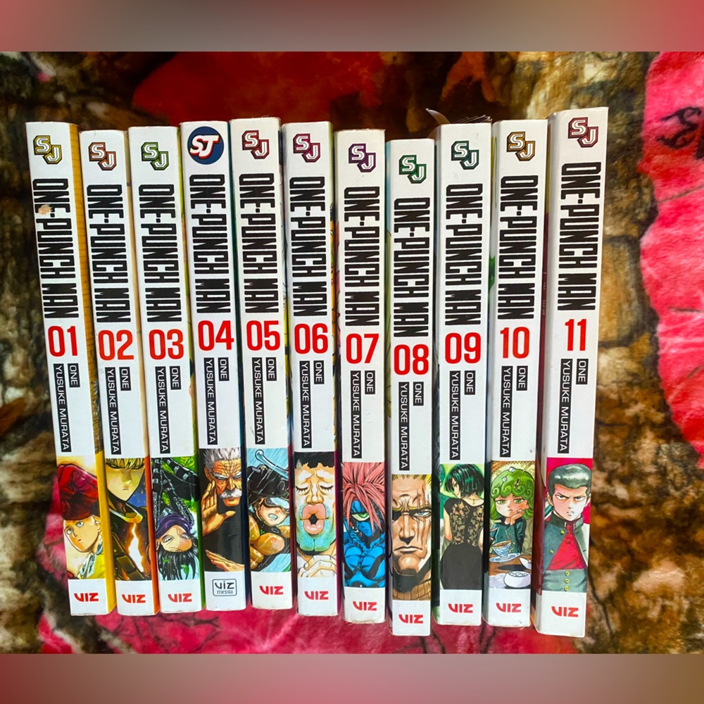 One-Punch Man Manga Set Volumes 1-11 by VIZ Media